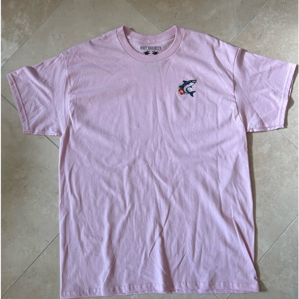 Riot Gear Embroidered Shark Shirt